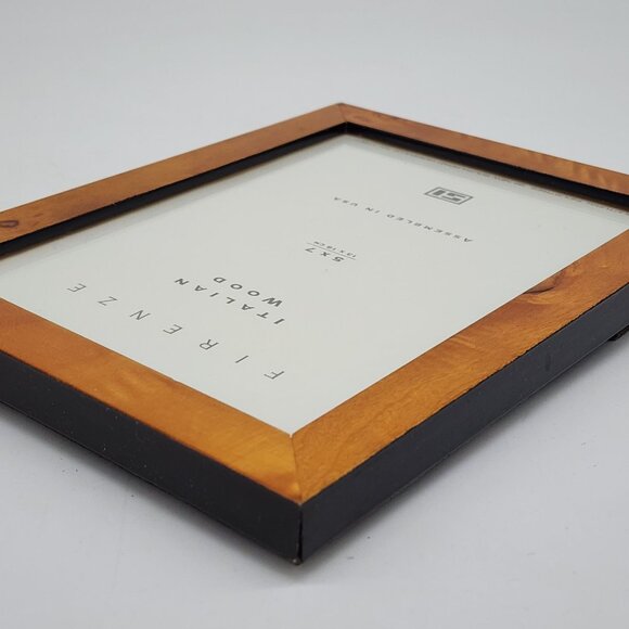 Firenze Italian Wood 5x7 Picture Frame Assembled In USA - Picture 8 of 11